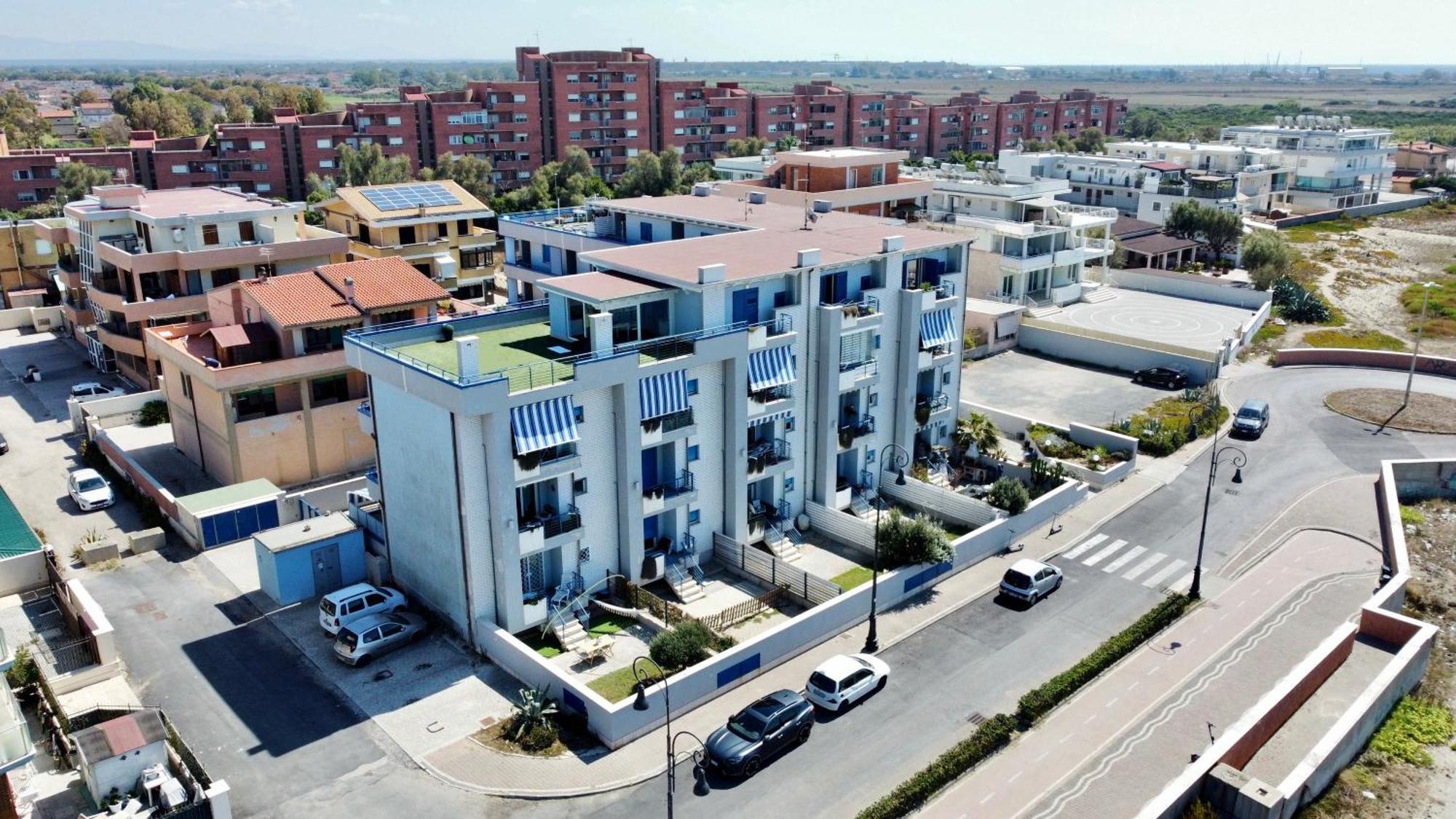 Alba Suite-Rome Airport Fco-Fronte Mare Fiumicino Buitenkant foto